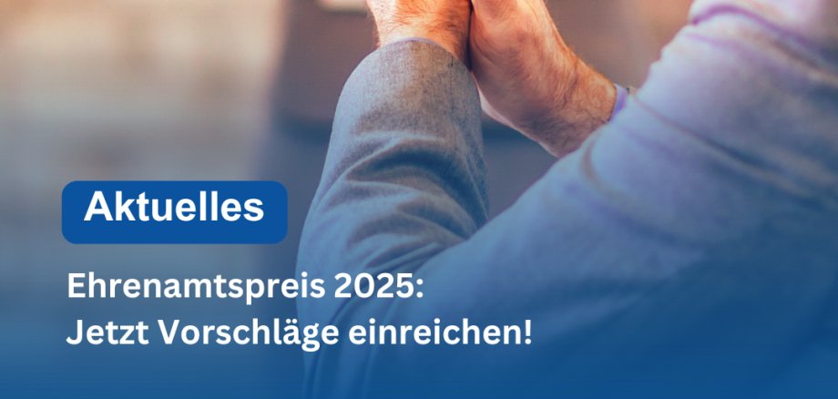 Ehrenamtspreis Vorschläge 2025 - 1