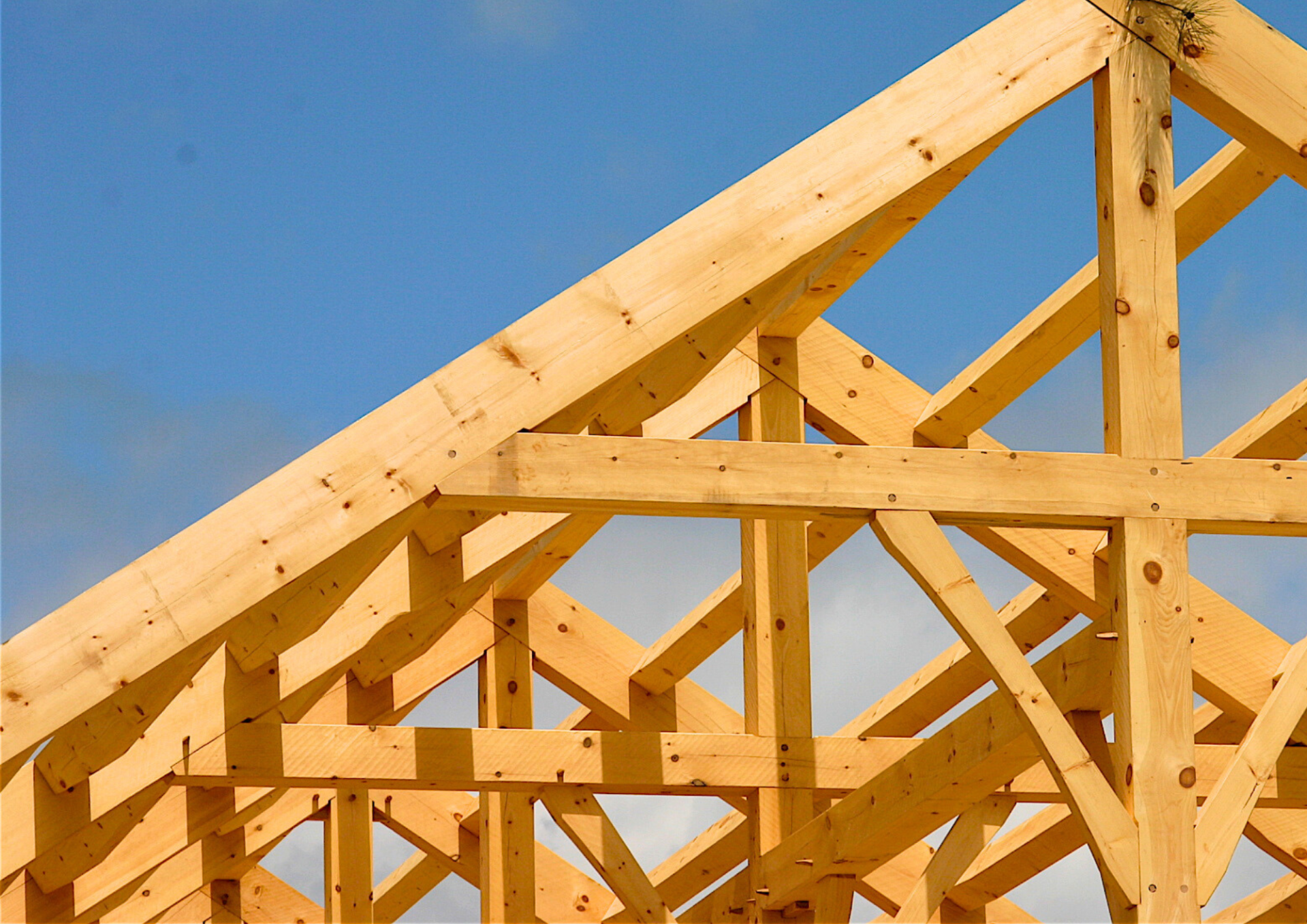 Geklebte Dachkonstruktion - 2