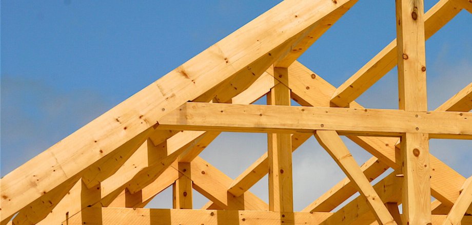 Geklebte Dachkonstruktion - 2