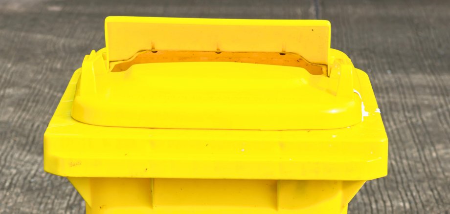 Einführung gelbe Tonne - 1