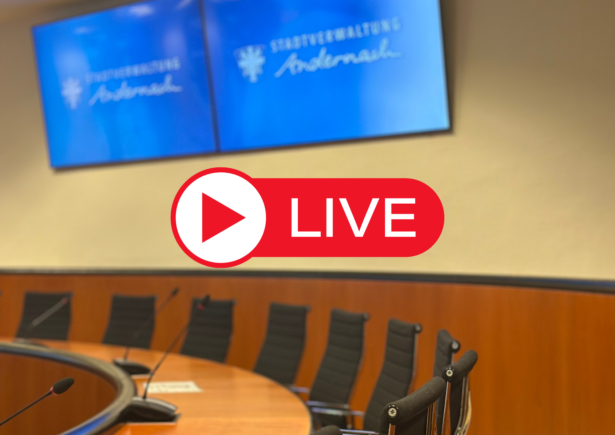 Stadtratssitzung April  - 1