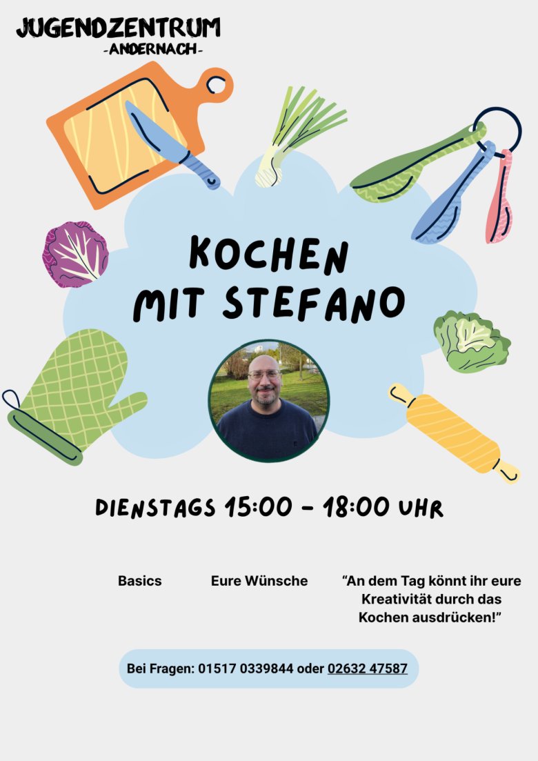 Orange Green and Blue Playful Kids Cooking Class Flyer - 1