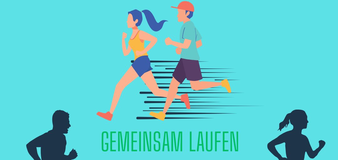 Blau Minimalistisch Laufen Instagram Beitrag - 1