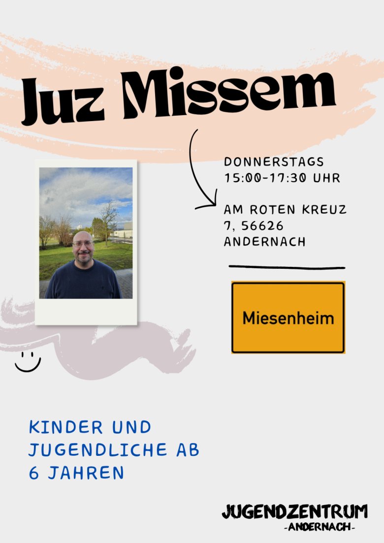Verspielter Flyer in Schreibschrift-OPtik mit Einladung zum Sommerfest in Grau Apricot Gelb - Design